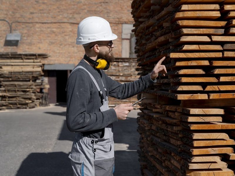 man-working-mdf-boards-warehouse